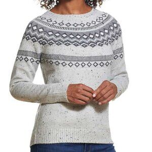 NWT - Weatherproof Vintage Ladies' Fairisle Sweater - Size S